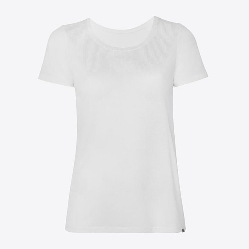 VYAYAMA FINE TENCEL® RIB TEE